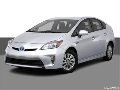 2013 Toyota Prius Plug-in 4-door Advanced  Hatchback Front angle medium view photo